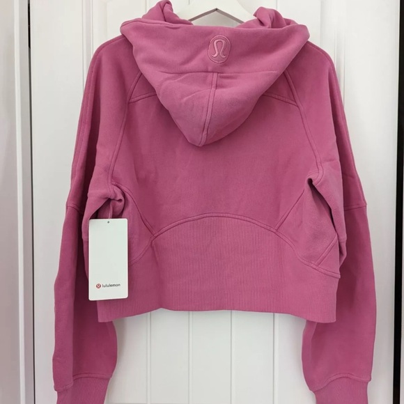 Lululemon Scuba Oversized Half-Zip Hoodie Pink Blossom - Picture 12 of 12